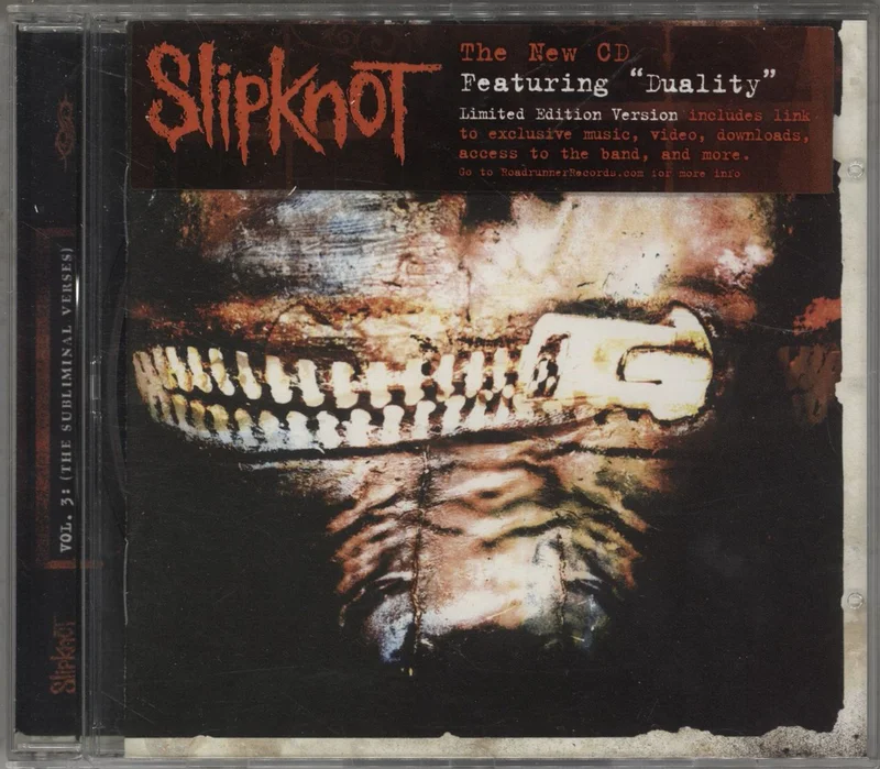 Slipknot Vol.3 [The Subliminal Verses] UK CD album