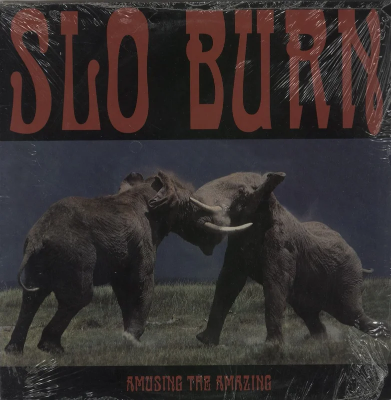Slo Burn Amusing The Amazing - Shrink UK 10" vinyl