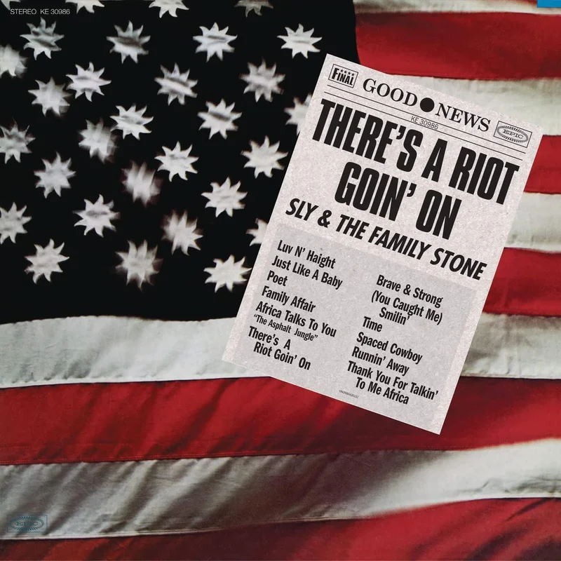 Sly & The Family Stone There's A Riot Goin' On - Black Vinyl - Sealed UK Vinyl LP