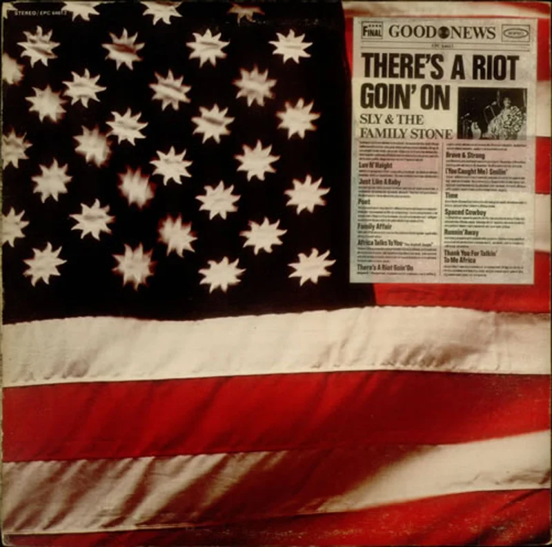 Sly & The Family Stone There's A Riot Goin' On + EP UK Vinyl LP