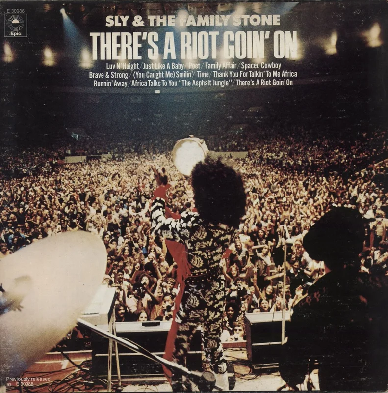 Sly & The Family Stone There's A Riot Goin' On US Vinyl LP