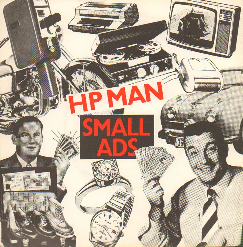 Small Ads HP Man UK 7" vinyl