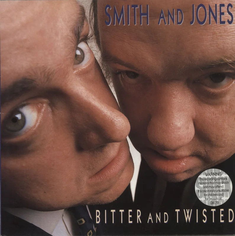 Smith And Jones Bitter And Twisted - Hype-Sticker UK Vinyl LP