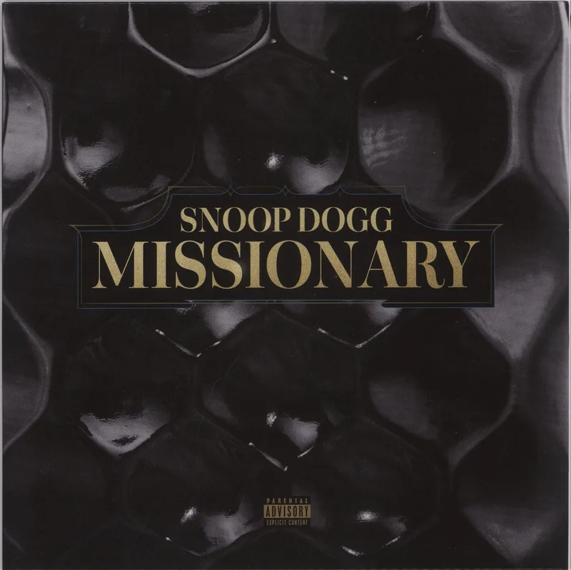 Snoop Doggy Dogg Missionary - Onyx Vinyl - Alternate Cover Artwork UK Vinyl LP