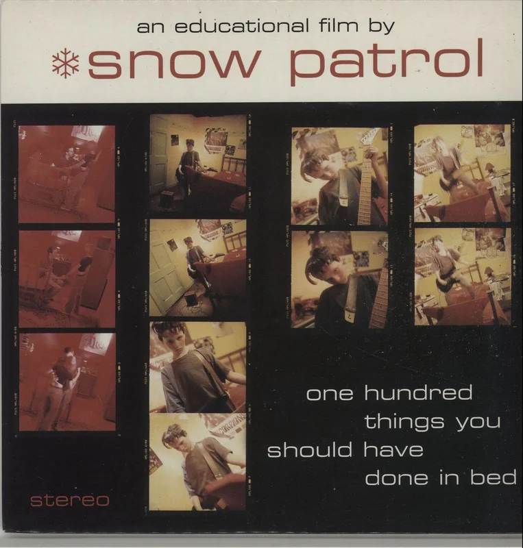 Snow Patrol One Hundred Things You Should Have Done In Bed UK 7" vinyl