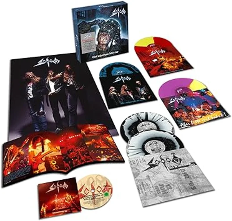 Sodom Get What You Deserve - Deluxe 5-LP & DVD Box Set - Sealed UK Vinyl box set