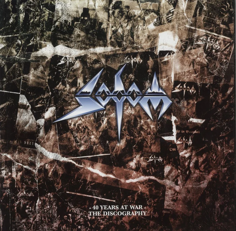 Sodom Sodom - 40 Years At War - The Discography - Hardback German Book