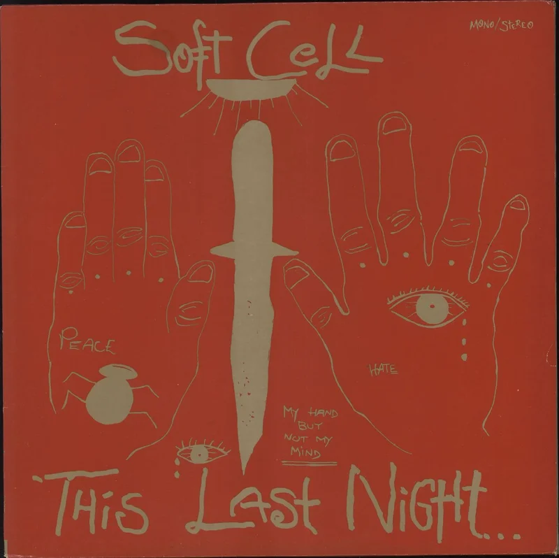 Soft Cell The Last Night In Sodom - Gold promo stamped UK Vinyl LP