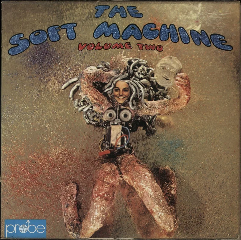 Soft Machine Volume Two - 2nd - Pink Label - VG UK Vinyl LP