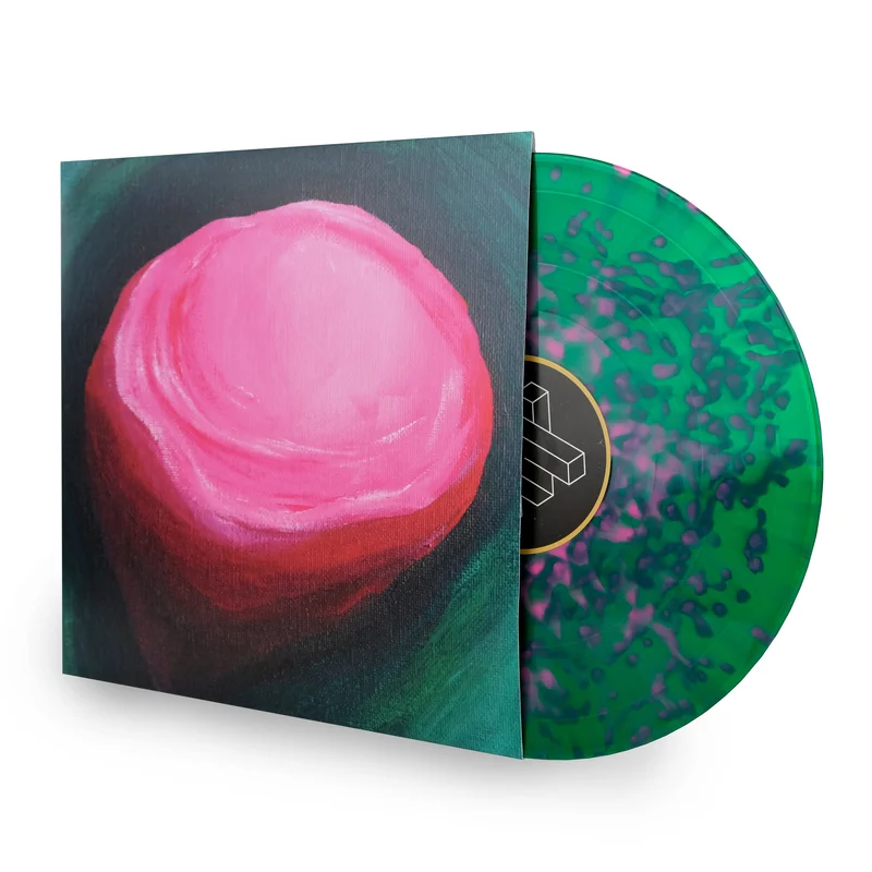 Solkyri  No House [LP] Forest Green w/ Pink Splatter