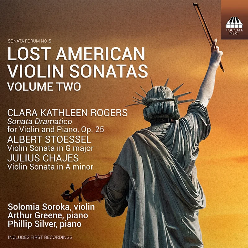 Solomia Soroka - Lost American Vn Sonatas Vol. 2 [CD]