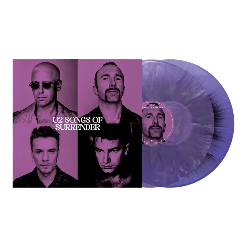 Songs Of Surrender  2LP Exclusive Purple Splatter & Marble Effect Vinyl (Limited Edition)