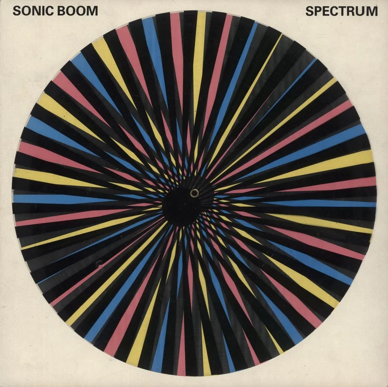 Sonic Boom Spectrum - Revolving Plastic Sleeve - VG UK Vinyl LP