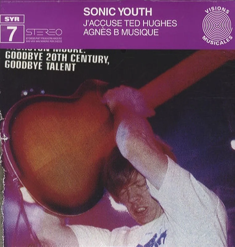 Sonic Youth JAccuse Ted Hughes US Vinyl LP