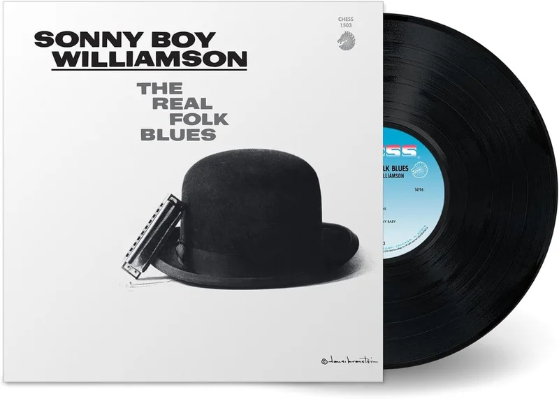 Sonny Boy Williamson The Real Folk Blues - Chess Records 75th Anniversary Series 180 Gram - Sealed US Vinyl LP