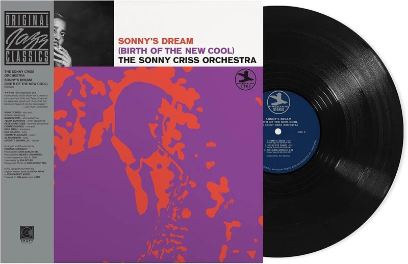 Sonny Criss Sonnys Dream [Birth Of The New Cool] - Original Jazz Classics Edition - 180 Gram Black Vinyl US Vinyl LP