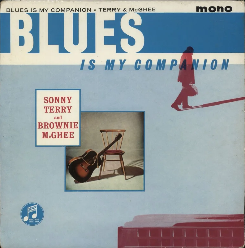Sonny Terry Blues Is My Companion UK Vinyl LP