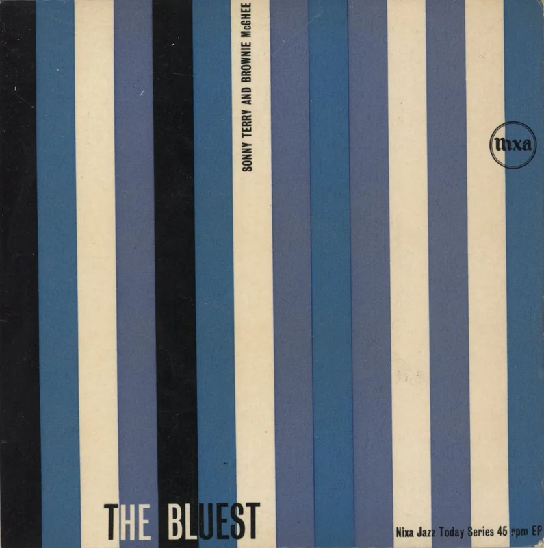 Sonny Terry & Brownie McGhee The Bluest UK 7" vinyl
