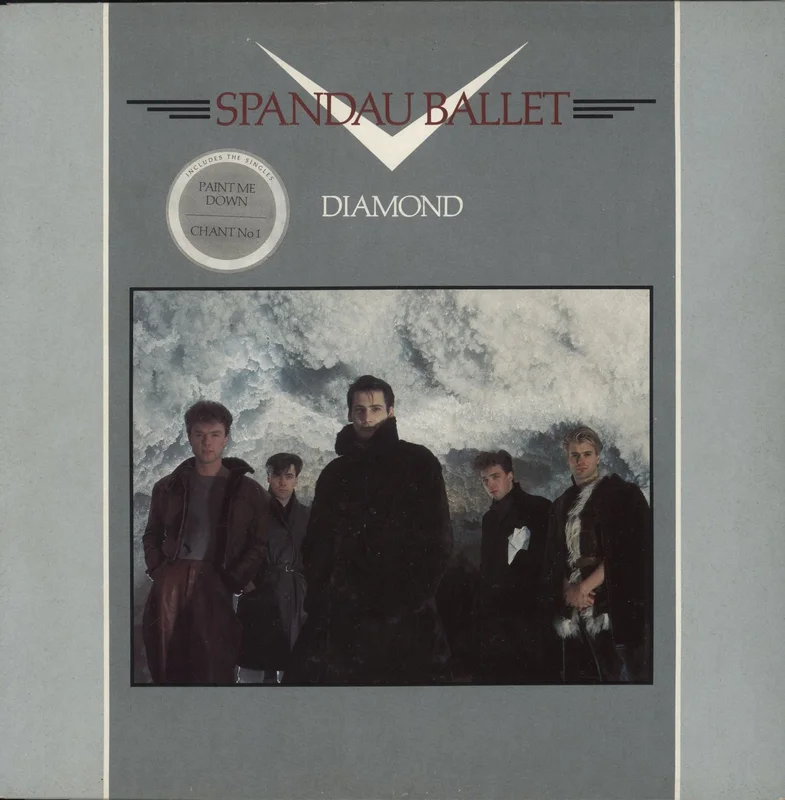 Spandau Ballet Diamond - Embossed - Promo Stamp + Hype Stickered UK Promo Vinyl LP