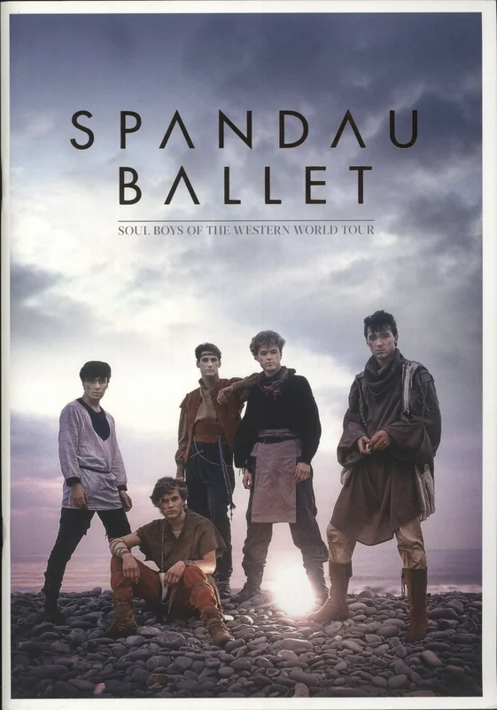 Spandau Ballet Soul Boys Of The Western World Tour UK Tour programme