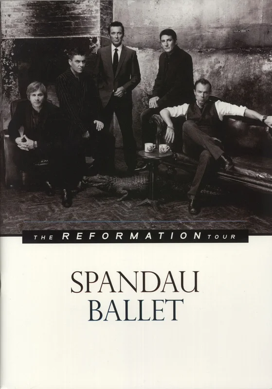 Spandau Ballet The Reformation Tour UK Tour programme