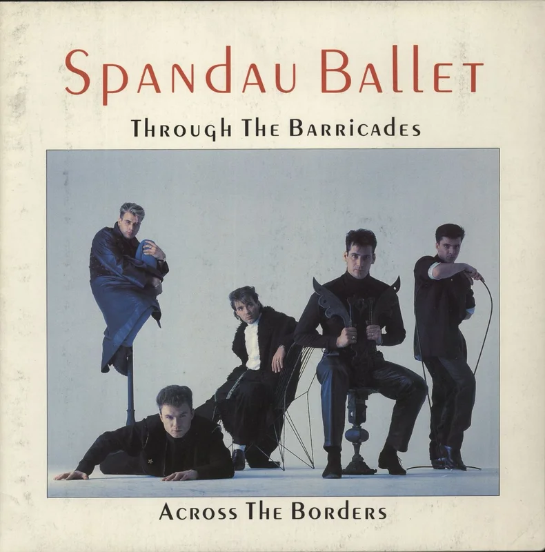 Spandau Ballet Through The Barricades - Across The Borders UK Tour programme
