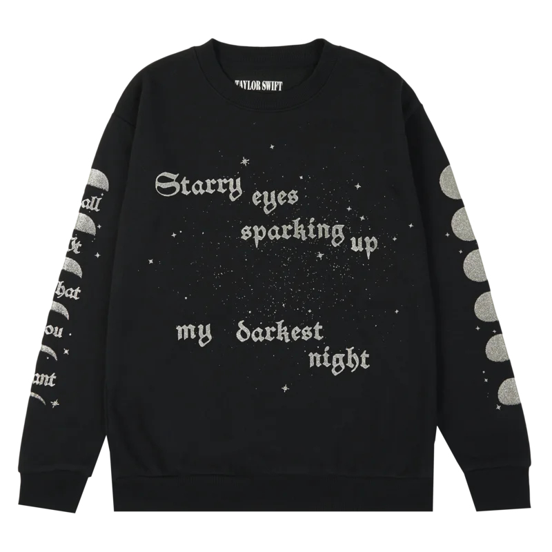 Sparking Up My Darkest Night Crewneck