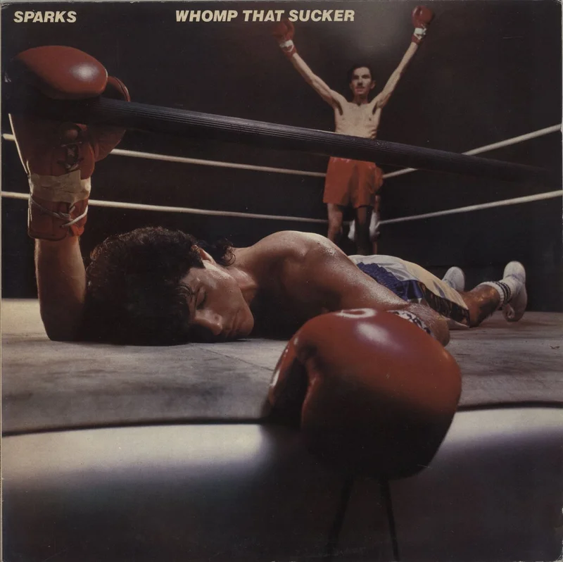 Sparks Whomp That Sucker UK Promo Vinyl LP