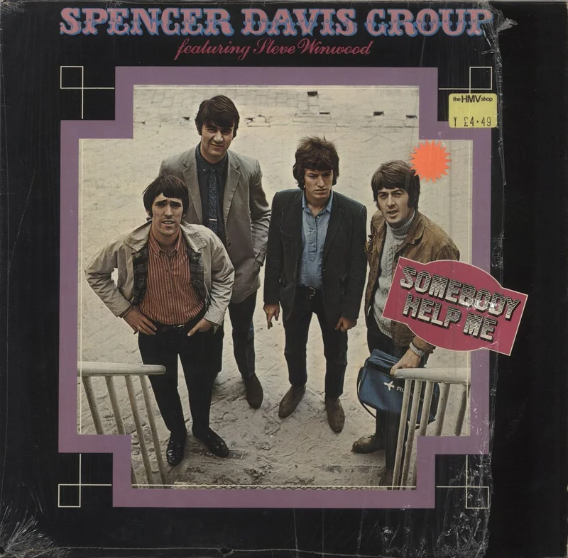 Spencer Davis Group Somebody Help Me German Vinyl LP