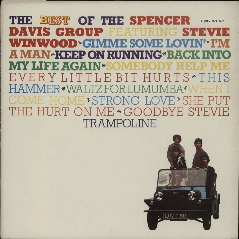Spencer Davis Group The Best Of The Spencer Davis Group - 4th UK Vinyl LP