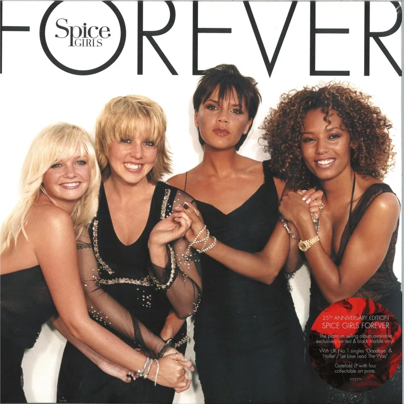 Spice Girls  Forever (25th Anniversary , Red & Black Vinyl)