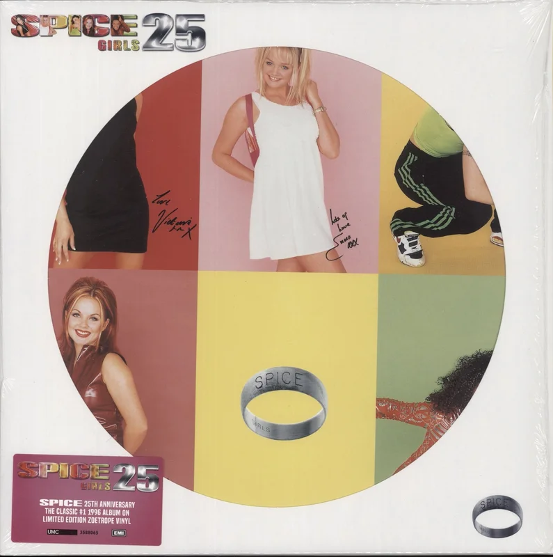 Spice Girls Spice: 25th Anniversary UK Picture disc LP