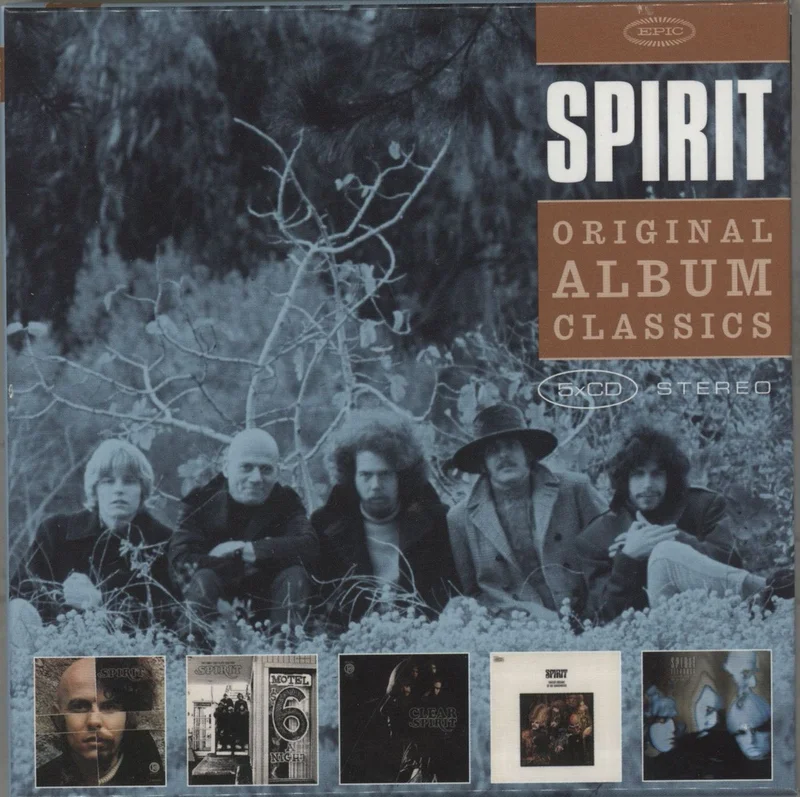 Spirit Original Album Classics UK 5-CD set