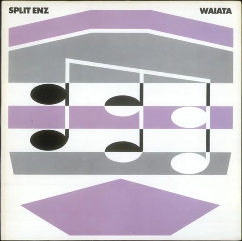 Split Enz Waiata - Promo Stamped UK Vinyl LP