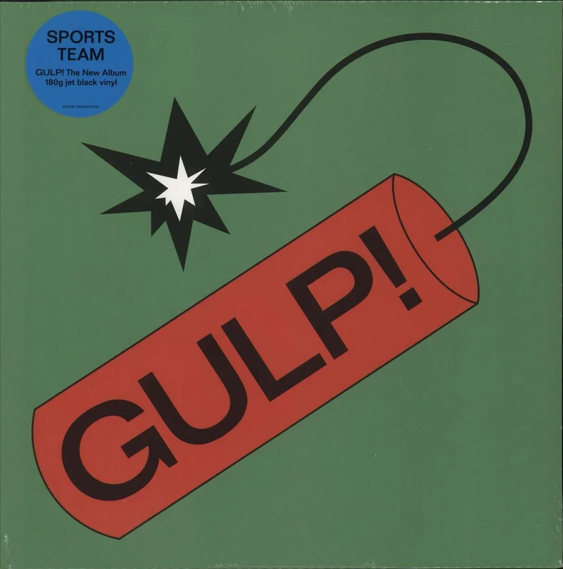 Sports Team Gulp! - 180 Gram Black Vinyl - Sealed UK Vinyl LP