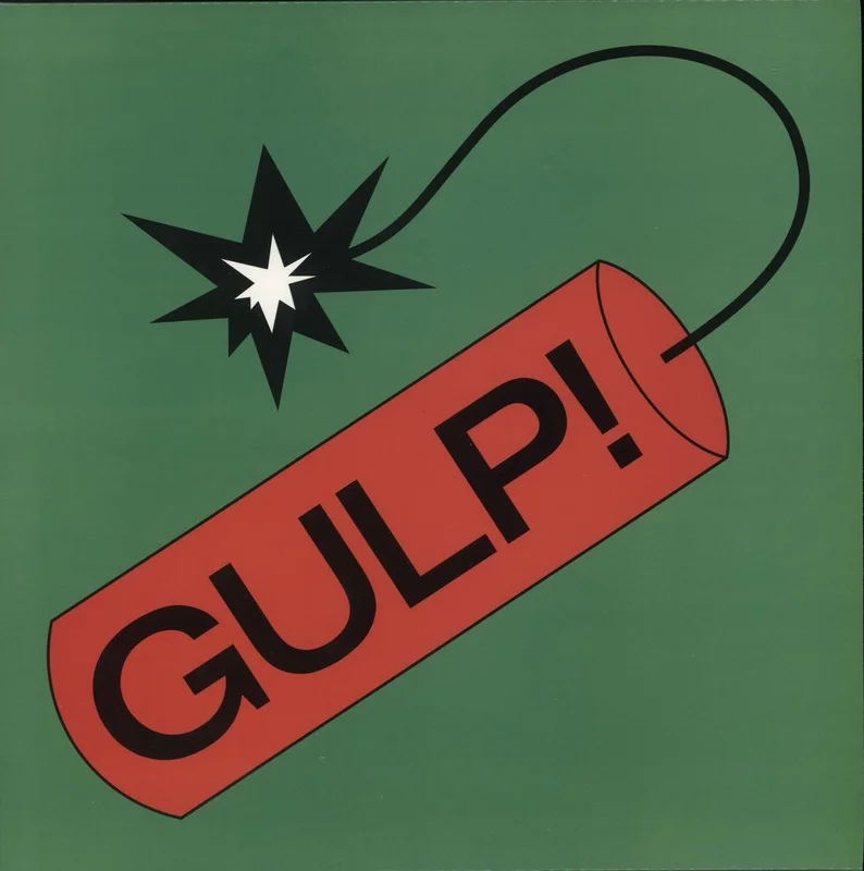 Sports Team Gulp! - Yellow W/ Red Splatter Vinyl - Numbered Sleeve - Low Number UK Vinyl LP