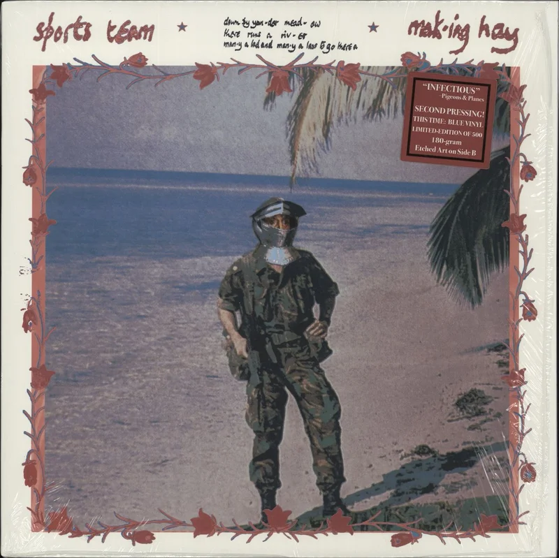 Sports Team Making Hay - 180 Gram Blue Vinyl US 12" vinyl