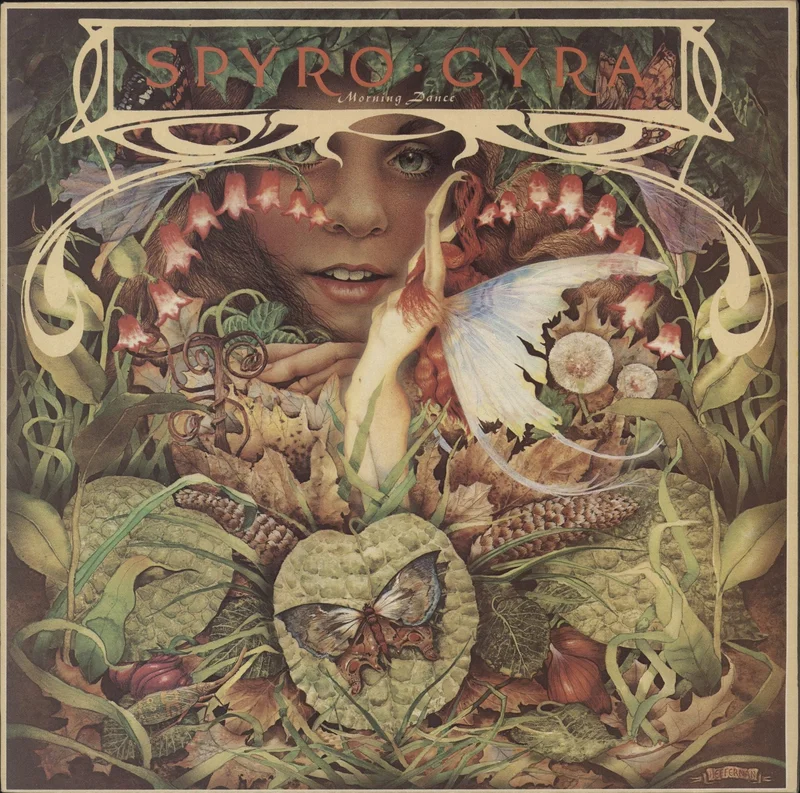 Spyro Gyra Morning Dance - blue label UK Vinyl LP