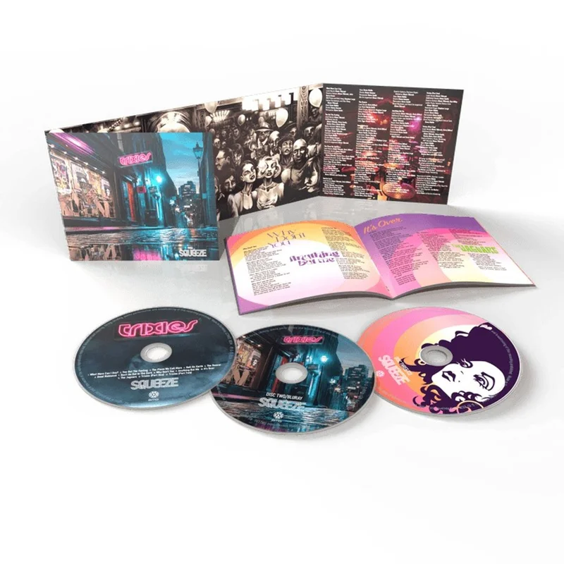 Squeeze Trixies - 2-CD & Dolby Atmos Mix 24bit Stereo Masters Blu-Ray - Sealed UK 3-CD set