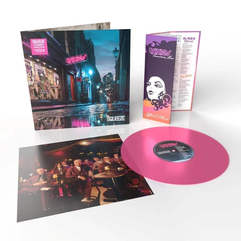 Squeeze Trixies - Transparent Pink Vinyl - Sealed UK Vinyl LP