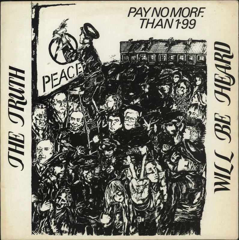Stalag 17 From Belfast With Blood/The Truth Will Be Heard UK 12" vinyl