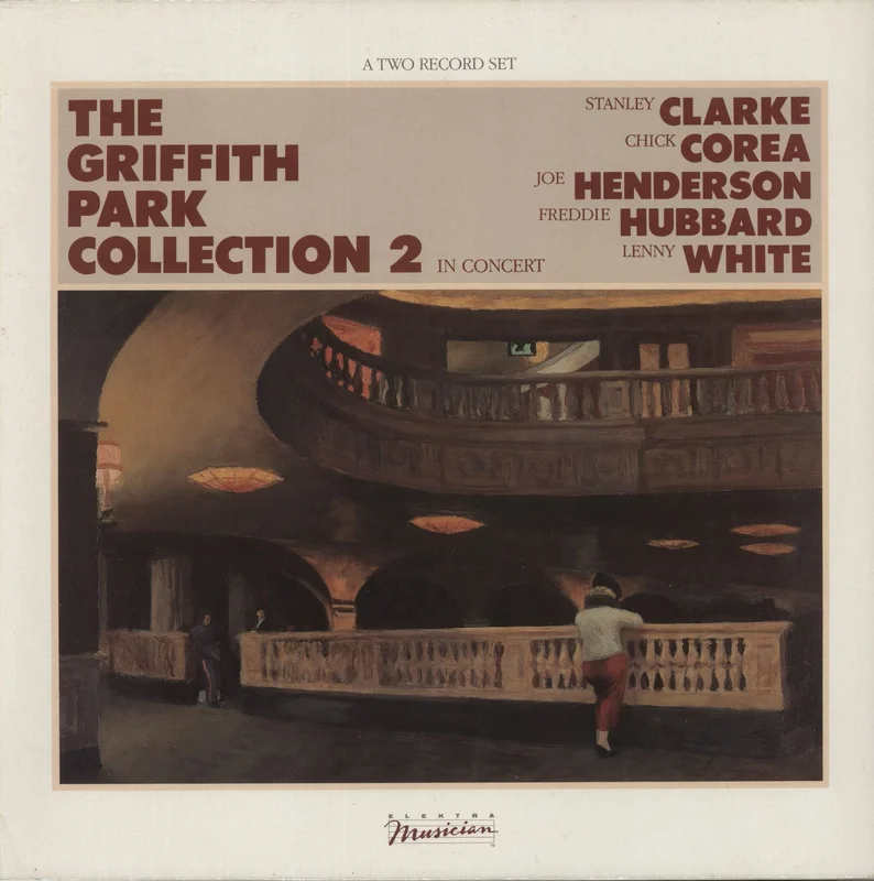 Stanley Clarke The Griffith Park Collection 2 - In Concert German Promo 2-LP vinyl set