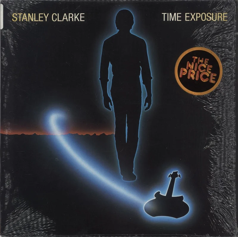 Stanley Clarke Time Exposure - shrink US Vinyl LP