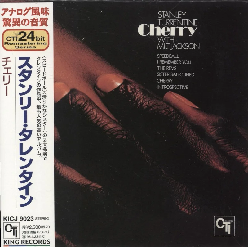 Stanley Turrentine Cherry Japanese CD album