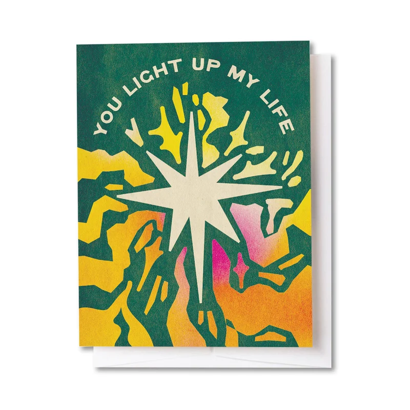 Star Light Up My Life Card