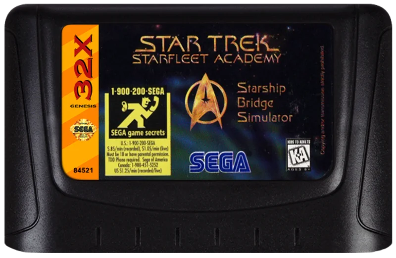 Star Trek Starfleet Academy - SEGA 32X