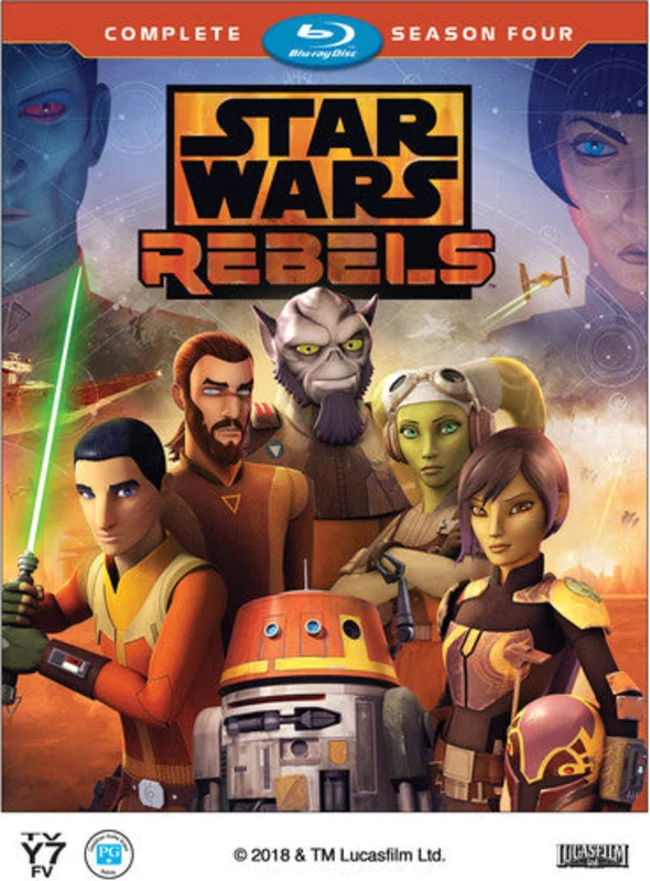 STAR WARS REBELS: COMPLETE SEASON 4 - BLU-RAY