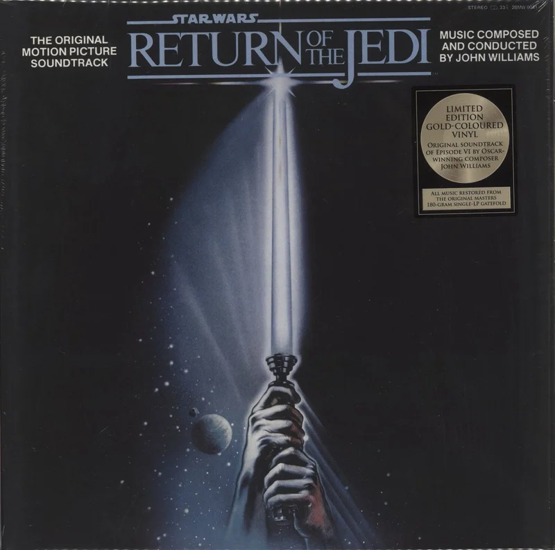 Star Wars Return of The Jedi - 180gm Gold Vinyl UK Vinyl LP