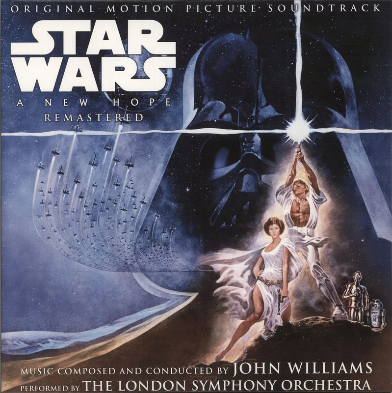 Star Wars Star Wars: A New Hope - EX UK 2-LP vinyl set