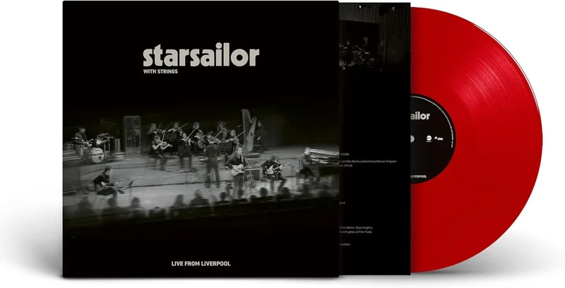Starsailor Starsailor with Strings: Live from Liverpool - Recycled Red Vinyl - Sealed UK Vinyl LP